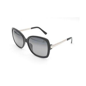 Maui Jim MJ 760 02 Melika Black Gold Frame Gray Polarized Lenses